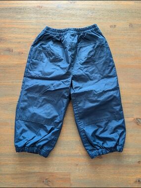 Nano Navy Elastic Waist Outdoor Pants